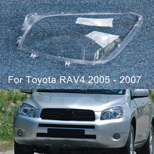 Couvre-phares de voiture pour Toyota <span class=keywords><strong>RAV4</strong></span> <span class=keywords><strong>2005</strong></span> 2006 2007 2008, coque de protection de lentille de phare de voiture, couvre-phare de voiture - Product Image 1