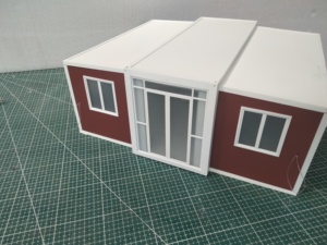 Container <span class=keywords><strong>in</strong></span> Acciaio Standard da 20 piedi, 3 Camere da Letto, 2 Piani, Estensione Espandibile 3D, Edificio per Uffici, Monolocale <span class=keywords><strong>in</strong></span> <span class=keywords><strong>Vendita</strong></span> per Villaggi - Product Image 6