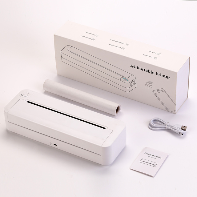 Thermal Printer A4 Size Thermal Printer Tattoo with Free Application bluetooth Android A4 Printer