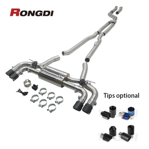 Factory Valvetronic Catback Exhaust for BMW 540/540i G30/G38 3.0T B58 2018-2024 Exhaust <b>Pipe</b> <b>With</b> Popular Exhaust Tips - Product Image 2