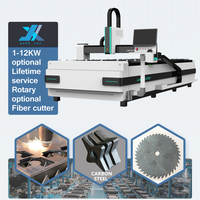 MACHINE DE COUPE DE BOIS JX LASER CNC Machine de découpe laser pour acier métal 3kw