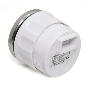 52 मिमी 240-33ohms पानी स्तर गेज मीटर 240-33 0-190 ओम समुद्री कार नाव के लिए अलार्म के साथ - Product Image 5