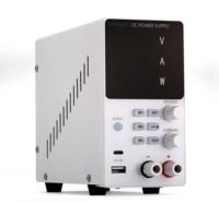 Lab Repair Mini DC Supply Programmable 300W 0-30V 10A Triple Display CV CC USB Type C MODBUS
