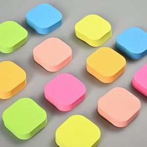 Notes autocollantes carrées colorées et mignonnes, blocs-notes adhésifs créatifs pour le bureau, l'école, la papeterie, les rappels et la prise de notes - Product Image 3