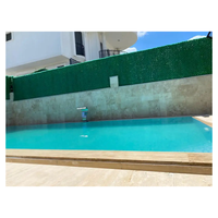 Clôtures en acier galvanisé Jidar de fabrication turque, vert clair, faciles à installer, séparateurs d'intimité intérieurs/extérieurs pour appartements