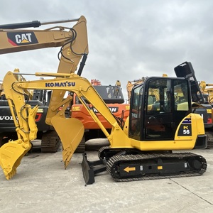Japan Used Mini Komatsu PC56 Excavator 5Tons Second Hand <b>Small</b> Excavator Komatsu PC56 Digger with 1 year warranty - Product Image 4