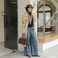Sac Boston en cuir de vachette souple, style luxe discret, artisanat fait main, tendance, pour femmes, cuir véritable, été automne