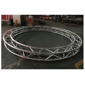 C40-QR02006 aluminum square circle truss , lighting stage circular truss