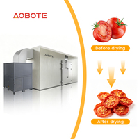 1,3 ton stalen 380V energiezuinige warmtepompdroger voor het drogen van groenten, fruit en tomatenpuree