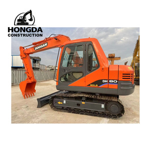 Doosan รถขุดขนาดมินิ Dx80G Doosan60-7ของแท้ Dx55 Dh60 Dx60-9 Dx60-7 Dx80 Dx75มือสอง Doosan 55 60 75 80g - Product Image 1