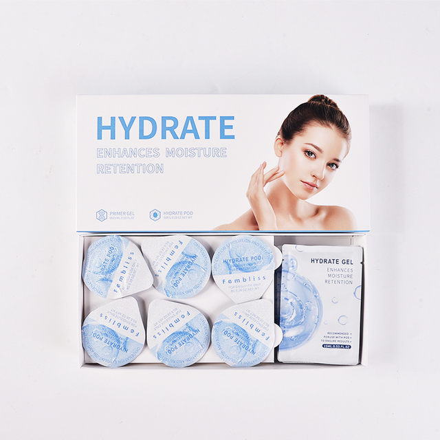 Factory Wholesale 7 Types Big Size CO2 Oxygen Pods Glam Revive Detox Hydrate Facial Oxygenation Essence Pods