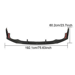Lèvres avant 20-21 pour Audi RS6/<span class=keywords><strong>RS7</strong></span> <span class=keywords><strong>ABT</strong></span> Lèvres avant en fibre de carbone sèche (ensemble de 3 pièces) Pare-chocs de voiture - Product Image 2