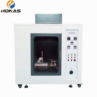 Testeur de fil lumineux à écran tactile IEC60695-2-Testeur de résistance à la flamme du matériau-Marque HNS SUS304 Steel-220V inoxydable/380V année