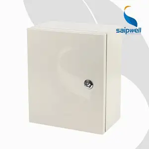 Saipwell P65 Electrical Metal Distribution Box Waterproof Metal Enclosures Custom Waterproof Metal Box