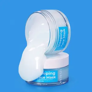 OEM Private Label Skin Care Face Mask Cream Collagen Jelly Moisturizer Hydrating Sleeping Facial Mask