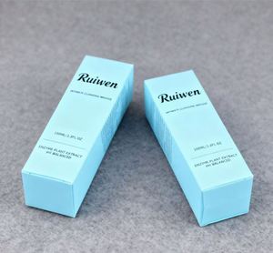 Boîte en carton blanc en gros pour cosmétiques, emballage de produits de soin de la peau, nettoyant, lotion - Product Image 1