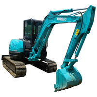 Japan 5 Tonnen 6 Tonnen 7 Tonnen gebrauchter Mini bagger gebrauchter Kobelco Mini bagger SK55SR SK50 SK60 SK70