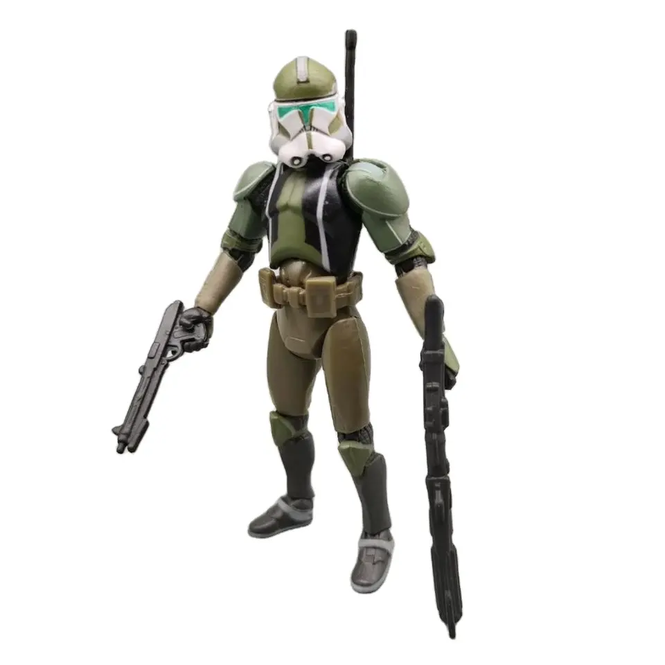 SW Wars Komandan Gree Clone Trooper Pembuatan Profesional dengan Harga Murah Dijual Hot Film Klasik 3.75 "Longgar Action Figure