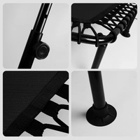 Fitness-Trampolin Großhandel Faltbares Mini-Trampolin Lieferant Indoor-Workout-Übungstrampolin mit Verstellbarem Griff