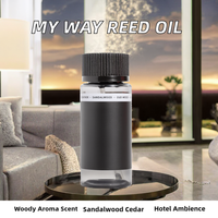 Huile de diffuseur Ivyaroma Hotel Collection My Way, bouteille d'huile essentielle d'aromathérapie hautement parfumée, parfum bois de santal de Virginie