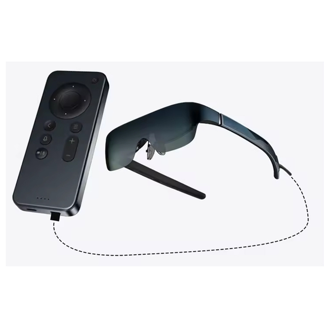 Wholesale Smart Ar Glasses Virtual Reality Vr New Wearable Devices Video Smart Glasses and Adapter Box Set