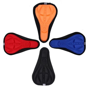 Housse de selle de vélo VTT rembourrée 3D souple, coussin en mousse éponge confortable, accessoire de selle - Product Image 2