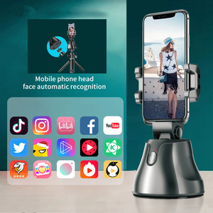 ขาตั้งโทรศัพท์แบบหมุนได้ 360 องศา ติดตั้งกับขาตั้งกล้องได้ พร้อมระบบติดตามใบหน้าและวัตถุด้วย AI สำหรับถ่ายเซลฟี่ วิดีโอบล็อก และถ่ายภาพ - Product Image 4