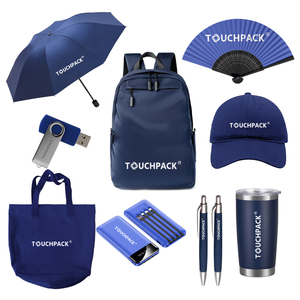 Coffret cadeau d'entreprise personnalisé promotionnel avec bouteilles + carnet + bloc-notes + porte-clés + casquettes de baseball + cartes à jouer + trousses de toilette - Product Image 4
