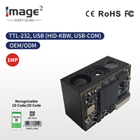 Módulo Escáner de Códigos de Barras CMOS KM100, Imagen 1280*800, 1D 2D OEM USB COM TTL, Lector de Códigos QR en Stock