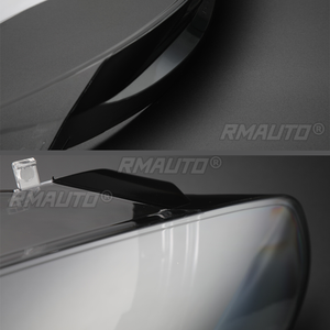 Pour Porsche Cayenne 2015 2016 2017 Cache-phare avant Coque de phare Masque de phare Lentille en verre Accessoires de voiture - Product Image 4