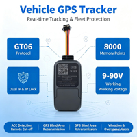 Traceur GPS Véhicule EC08 Protocole GT06 Tension Large Plage 9-90V Double Verrouillage IP Détection ACC Coupure Moteur à Distance Dispositif de Suivi GPS