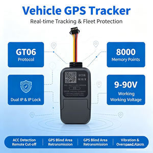 Traceur GPS Véhicule EC08 Protocole GT06 Tension Large Plage 9-90V Double Verrouillage IP Détection ACC Coupure Moteur à Distance Dispositif de Suivi GPS - Product Image 3