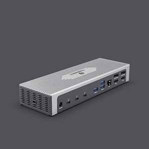 Mới nhất Thunderbolt <span class=keywords><strong>4</strong></span> Docking Station 16 trong 1 Quad hiển thị 4K 60Hz duy nhất 8K 2 h DMI 2 dp 200W với 98W giao hàng điện - Product Image 3