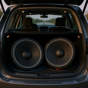 Subwoofer de voiture J-Core 15 pouces 450W RMS 4 ohms, double paire, basses profondes, haut-parleur audio pour système stéréo de véhicule - Product Image 2