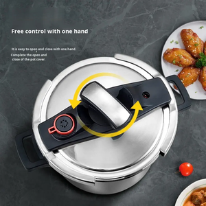 Olla a Presión Royal de 5l 7l 22cm, Olla de Cocción Rápida de Acero Inoxidable 18/10, Olla a Presión <span class=keywords><strong>Presto</strong></span> - Product Image 2