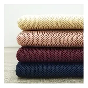 100%Polyester 180gsm 3D Knitted Sandwich Mesh Fabric Luggage Sportswear Cushion Fabric 3D Mesh Fabric