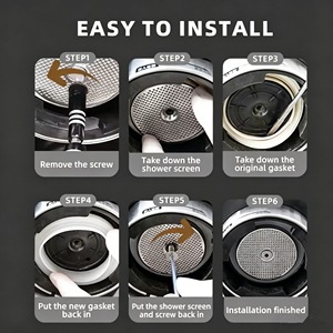 Junta de silicona de 58 mm para cabezal de grupo de café, anillo de sellado a prueba de fugas, excelente elasticidad de sellado para máquina de espresso Breville Serie 9 - Product Image 4