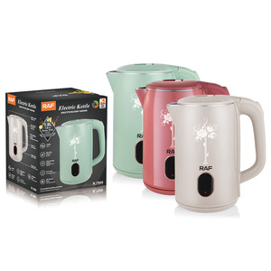 Bouilloire électrique portable RAF à commande mécanique, chauffe-eau automatique pour la maison avec arrêt automatique et intérieur sans BPA - Product Image 1