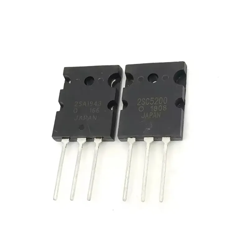 Asli 2sc5200 2SA1943 Transistor daya Mosfet A1943 C5200 komponen elektronik sirkuit terintegrasi SMT PCBA layanan PCB