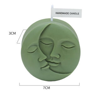 Bougie parfumée Moon Sun Bougies en cire de soja de qualité supérieure Beaux arômes Styles créatifs pour cadeaux - Product Image 5