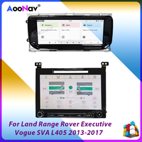 Panel AC Dua Layar Tampilan Papan Udara untuk Land Range Rover Eksekutif Vogue SVA L405 2013-2017 Kondisi Layar Sentuh Udara LCD