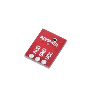 OKYN41240 ADMP401 MMS mikrofon papan modul Breakout UNTUK <span class=keywords><strong>Arduino</strong></span> Universal 1.3cm * 1cm 1.5 hingga 3,3vdc dengan pin - Product Image 3