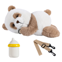 Peluche AI, adorable panda qui cligne des yeux avec son et mouvement, cadeau compagnon en peluche douce pour enfants