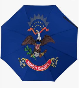 Ombrello Personalizzato con Bandiera dello Stato del New Mexico, Impermeabile, per Esterni, con Apertura e Chiusura Automatica, Rivestimento UV - Product Image 4