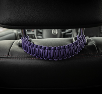 Poignée de toit de voiture en nylon haute résistance, vente en gros, avec logo personnalisé, équipement en paracorde, support pour sports et divertissements, barre d'appui