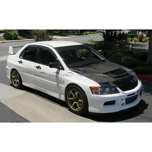 Capó de Fibra de Carbono Estilo OEM para Mitsubishi Lancer Evolution EVO 8 2003-2005 OLOTDI - Product Image 3