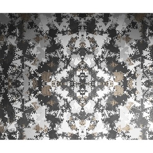 Triangolo astratto decorazione della casa murale 3d pvc carta da parati design della parete - Product Image 5