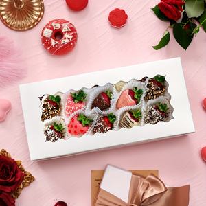 scatola postale per fiori stampa Logo stampata personalizzata confezione personalizzata per dolciumi in cartone ondulato - Product Image 2