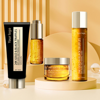 Crème de beauté coréenne à la perle dorée, niacinamide, vitamine B5, rétinol, collagène, huile de jojoba pour tous les types de peau, y compris les cicatrices d'acné