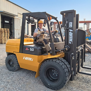 Carretilla elevadora diésel de 5 toneladas con motor japonés, nuevo manejo de materiales, precio barato a la venta, carretilla elevadora personalizada - Product Image 1